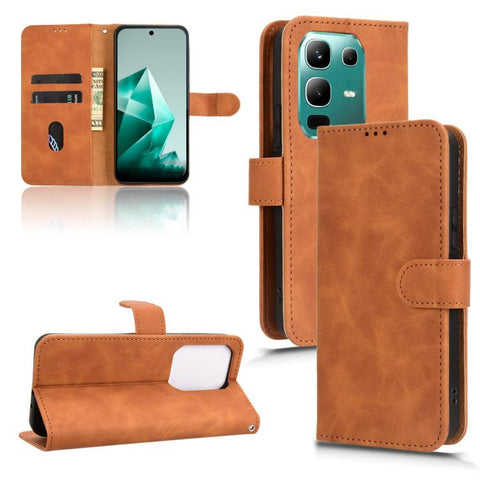 Skin Feel Magnetic Flip Leather Phone Case, For Infinix Note 50s, For Infinix Note 50x, For Infinix Note 50 Pro 4G, For Infinix Hot 50 Pro, For Infinix Hot 50i / Smart 9, For Infinix Hot 50 Pro+, For Infinix Hot 50 4G, For Infinix Hot 50 5G            ...