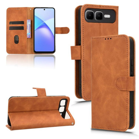 Skin Feel Magnetic Flip Leather Phone Case, For Infinix Hot 70 Pro 5G, For Infinix GT 50 Pro 5G, For Infinix Hot 70 4G, For Infinix Note 60 Ultra 5G, For Infinix Note Edge 5G, For Infinix Hot 60 5G, For Infinix Hot 60 Pro+ 4G, For Infinix Hot 60 Pro 4G...