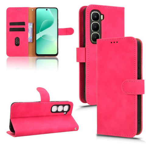 Skin Feel Magnetic Flip Leather Phone Case, For Infinix Hot 70 Pro 5G, For Infinix GT 50 Pro 5G, For Infinix Hot 70 4G, For Infinix Note 60 Ultra 5G, For Infinix Note Edge 5G, For Infinix Hot 60 5G, For Infinix Hot 60 Pro+ 4G, For Infinix Hot 60 Pro 4G...