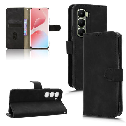 Skin Feel Magnetic Flip Leather Phone Case, For Infinix Hot 70 Pro 5G, For Infinix GT 50 Pro 5G, For Infinix Hot 70 4G, For Infinix Note 60 Ultra 5G, For Infinix Note Edge 5G, For Infinix Hot 60 5G, For Infinix Hot 60 Pro+ 4G, For Infinix Hot 60 Pro 4G...