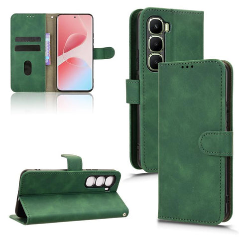 Skin Feel Magnetic Flip Leather Phone Case, For Infinix Hot 70 Pro 5G, For Infinix GT 50 Pro 5G, For Infinix Hot 70 4G, For Infinix Note 60 Ultra 5G, For Infinix Note Edge 5G, For Infinix Hot 60 5G, For Infinix Hot 60 Pro+ 4G, For Infinix Hot 60 Pro 4G...