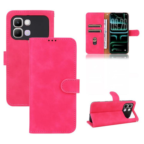 Skin Feel Magnetic Flip Leather Phone Case, For Infinix Hot 70 Pro 5G, For Infinix GT 50 Pro 5G, For Infinix Hot 70 4G, For Infinix Note 60 Ultra 5G, For Infinix Note Edge 5G, For Infinix Hot 60 5G, For Infinix Hot 60 Pro+ 4G, For Infinix Hot 60 Pro 4G...