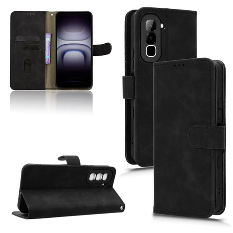 Skin Feel Magnetic Flip Leather Phone Case, For Infinix Hot 70 Pro 5G, For Infinix GT 50 Pro 5G, For Infinix Hot 70 4G, For Infinix Note 60 Ultra 5G, For Infinix Note Edge 5G, For Infinix Hot 60 5G, For Infinix Hot 60 Pro+ 4G, For Infinix Hot 60 Pro 4G...