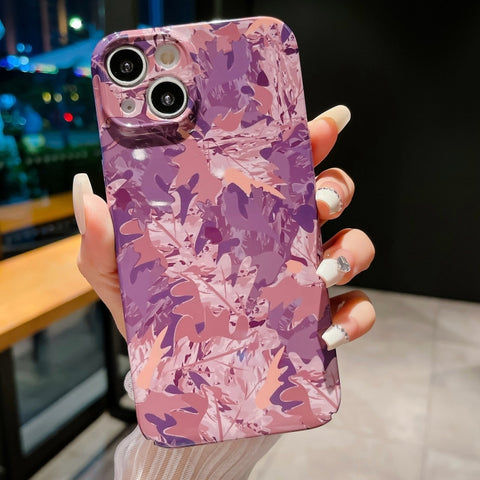 Precise Hole Camouflage Pattern PC Phone Case, For iPhone 15 Pro Max, For iPhone 15 Pro, For iPhone 15 Plus, For iPhone 15, For iPhone 14 Plus, For iPhone 14