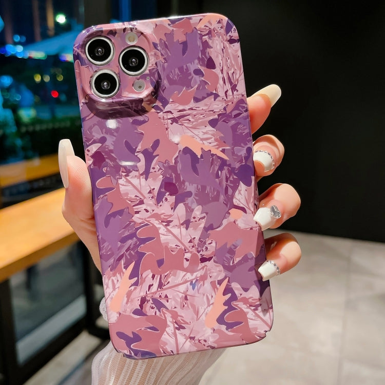 Precise Hole Camouflage Pattern PC Phone Case, For iPhone 14 Pro, For iPhone 14 Pro Max, For iPhone SE 2022 / 2020 / 8 / 7, For iPhone 13 Pro Max, For iPhone 13 Pro, For iPhone 13