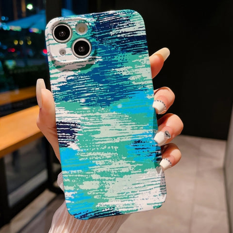 Precise Hole Camouflage Pattern PC Phone Case, For iPhone 14 Pro, For iPhone 14 Pro Max, For iPhone SE 2022 / 2020 / 8 / 7, For iPhone 13 Pro Max, For iPhone 13 Pro, For iPhone 13