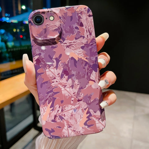 Precise Hole Camouflage Pattern PC Phone Case, For iPhone 14 Pro, For iPhone 14 Pro Max, For iPhone SE 2022 / 2020 / 8 / 7, For iPhone 13 Pro Max, For iPhone 13 Pro, For iPhone 13