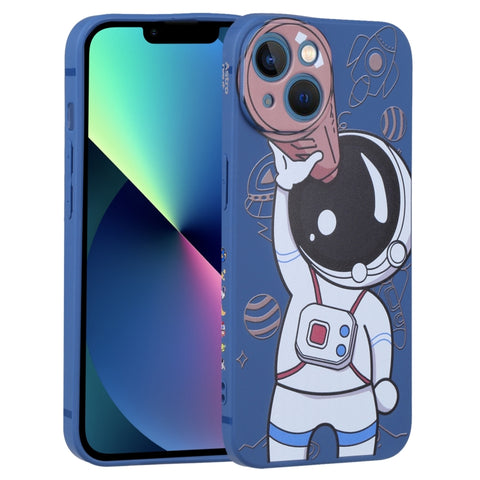 Spaceman Binoculars Phone Case, For iPhone SE 2022 / SE 2020 / 8 / 7, For iPhone 13 Pro Max, For iPhone 13 Pro, For iPhone 13, For iPhone 13 mini, For iPhone 12, For iPhone 12 Pro Max, For iPhone 12 Pro