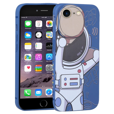 Spaceman Binoculars Phone Case, For iPhone SE 2022 / SE 2020 / 8 / 7, For iPhone 13 Pro Max, For iPhone 13 Pro, For iPhone 13, For iPhone 13 mini, For iPhone 12, For iPhone 12 Pro Max, For iPhone 12 Pro