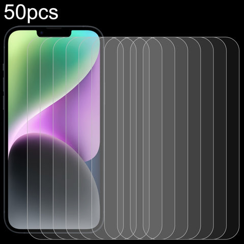 50pcs 0.26mm 9H 2.5D High Aluminum Tempered Glass Film, For iPhone 18 Pro / 17 Pro / 17, For iPhone 18 Pro Max / 17 Pro Max, For iPhone Air, For iPhone 16e / 13 / 13 Pro, For iPhone 16 Pro Max, For iPhone 16 Pro, For iPhone 16 Plus, For iPhone 16      ...