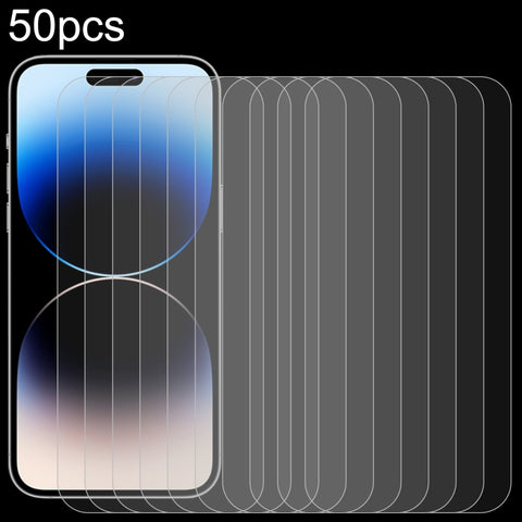 50pcs 0.26mm 9H 2.5D High Aluminum Tempered Glass Film, For iPhone 18 Pro / 17 Pro / 17, For iPhone 18 Pro Max / 17 Pro Max, For iPhone Air, For iPhone 16e / 13 / 13 Pro, For iPhone 16 Pro Max, For iPhone 16 Pro, For iPhone 16 Plus, For iPhone 16      ...