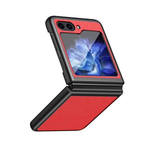 Cross Texture All Inclusive Shockproof Protective Phone Case, For Samsung Galaxy Z Flip5