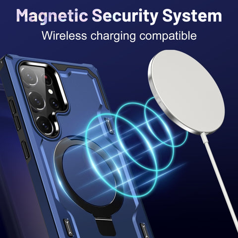 Patronus MagSafe Magnetic Holder Phone Case, For Samsung Galaxy S23 Ultra 5G, For Samsung Galaxy S23 5G