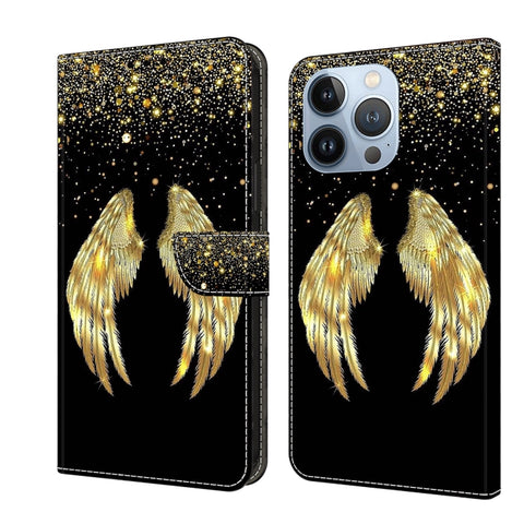 Crystal 3D Shockproof Protective Leather Phone Case, For iPhone 15 Pro Max, For iPhone 14 Plus