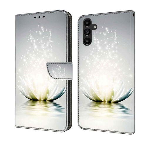 Crystal 3D Shockproof Protective Leather Phone Case, For Samsung Galaxy A14 4G / 5G, For Samsung Galaxy A24