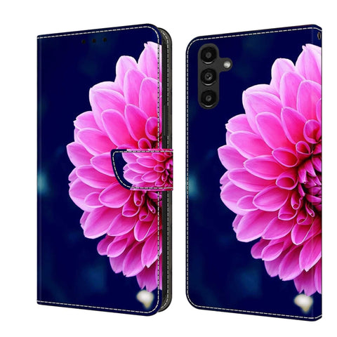 Crystal 3D Shockproof Protective Leather Phone Case, For Samsung Galaxy A14 4G / 5G, For Samsung Galaxy A24
