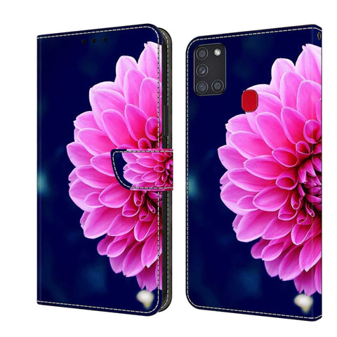 Crystal 3D Shockproof Protective Leather Phone Case, For Samsung Galaxy A21s, For Samsung Galaxy A71 4G