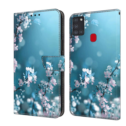 Crystal 3D Shockproof Protective Leather Phone Case, For Samsung Galaxy A21s, For Samsung Galaxy A71 4G