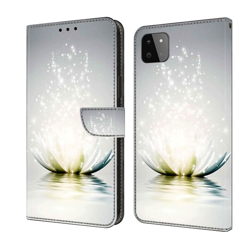 Crystal 3D Shockproof Protective Leather Phone Case, For Samsung Galaxy A22 5G, For Samsung Galaxy S21 FE 5G