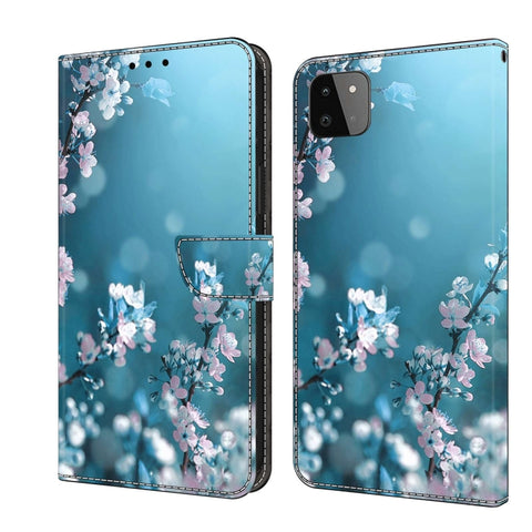 Crystal 3D Shockproof Protective Leather Phone Case, For Samsung Galaxy A22 5G, For Samsung Galaxy S21 FE 5G