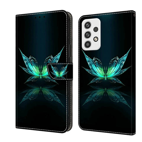 Crystal 3D Shockproof Protective Leather Phone Case, For Samsung Galaxy A23 5G, For Samsung Galaxy S23 FE 5G