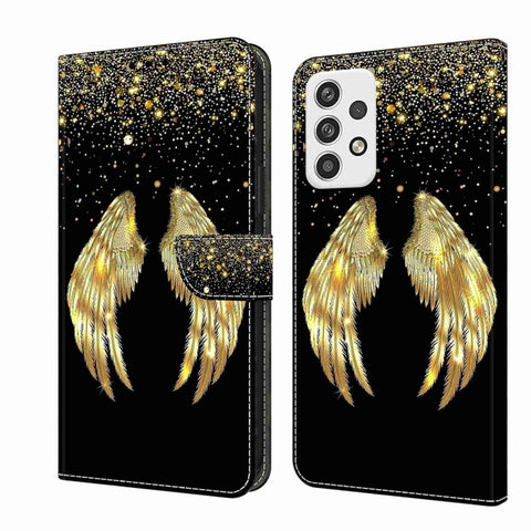 Crystal 3D Shockproof Protective Leather Phone Case, For Samsung Galaxy A23 5G, For Samsung Galaxy S23 FE 5G