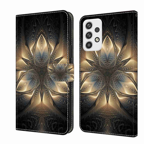 Crystal 3D Shockproof Protective Leather Phone Case, For Samsung Galaxy A23 5G, For Samsung Galaxy S23 FE 5G