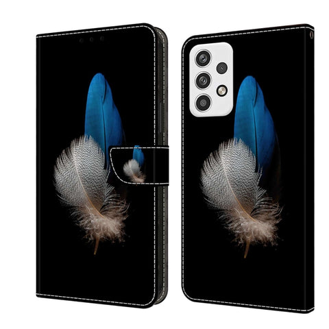 Crystal 3D Shockproof Protective Leather Phone Case, For Samsung Galaxy A23 5G, For Samsung Galaxy S23 FE 5G