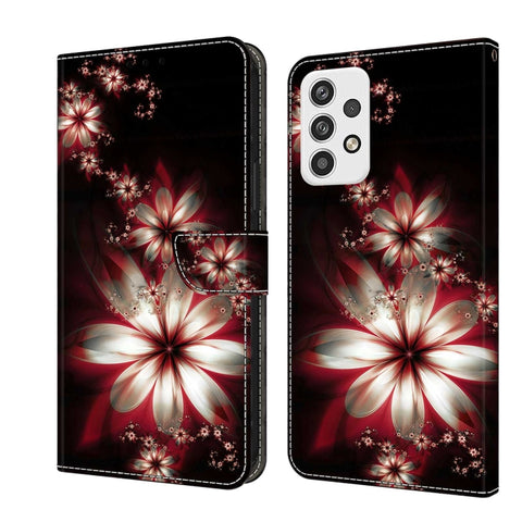 Crystal 3D Shockproof Protective Leather Phone Case, For Samsung Galaxy A23 5G, For Samsung Galaxy S23 FE 5G