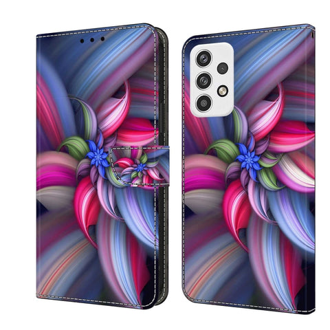 Crystal 3D Shockproof Protective Leather Phone Case, For Samsung Galaxy A23 5G, For Samsung Galaxy S23 FE 5G