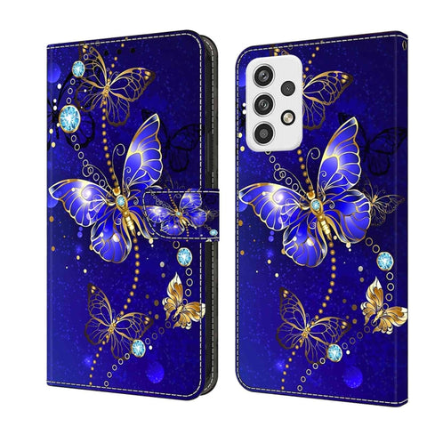 Crystal 3D Shockproof Protective Leather Phone Case, For Samsung Galaxy A23 5G, For Samsung Galaxy S23 FE 5G