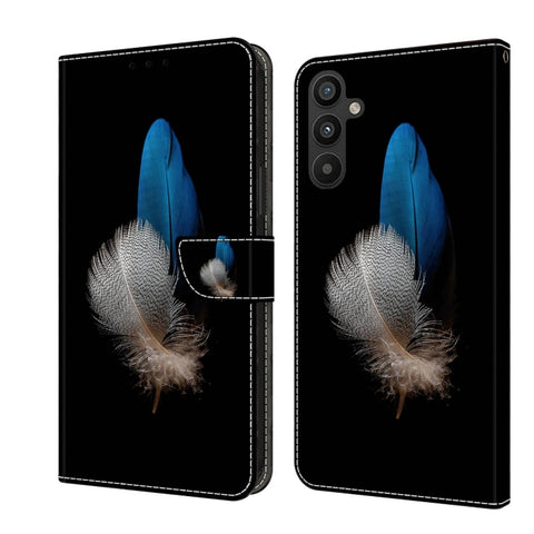 Crystal 3D Shockproof Protective Leather Phone Case, For Samsung Galaxy A34 5G, For Samsung Galaxy A54 5G