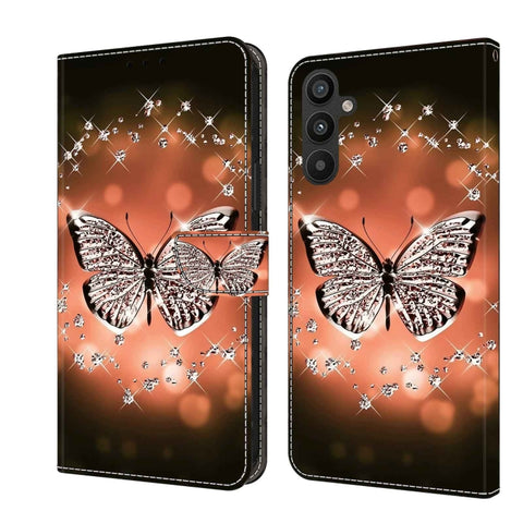 Crystal 3D Shockproof Protective Leather Phone Case, For Samsung Galaxy A34 5G, For Samsung Galaxy A54 5G
