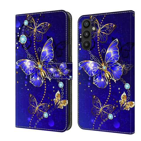 Crystal 3D Shockproof Protective Leather Phone Case, For Samsung Galaxy A34 5G, For Samsung Galaxy A54 5G