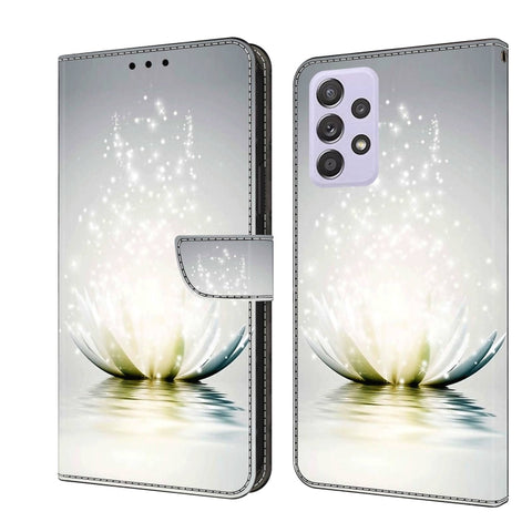 Crystal 3D Shockproof Protective Leather Phone Case, For Samsung Galaxy S22, For Samsung Galaxy A52 / A52s 5G