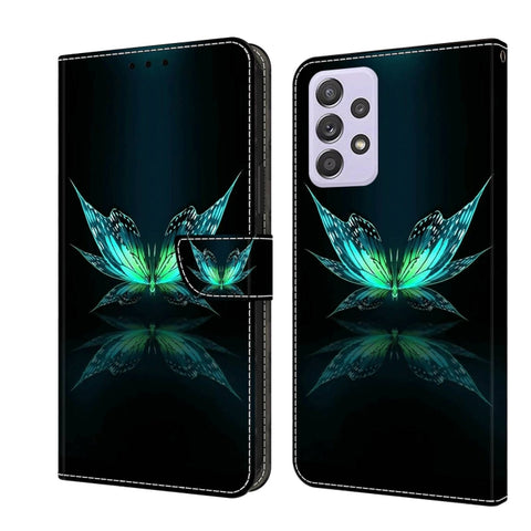 Crystal 3D Shockproof Protective Leather Phone Case, For Samsung Galaxy A53, For Samsung Galaxy A03s