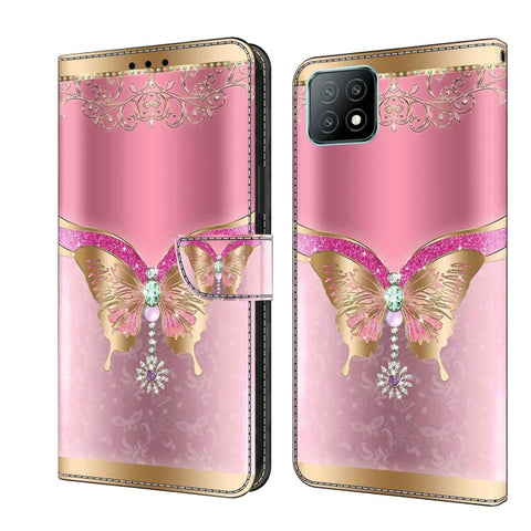 Crystal 3D Shockproof Protective Leather Phone Case, For Samsung Galaxy A53, For Samsung Galaxy A03s