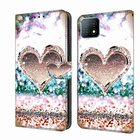 Crystal 3D Shockproof Protective Leather Phone Case, For Samsung Galaxy A53, For Samsung Galaxy A03s