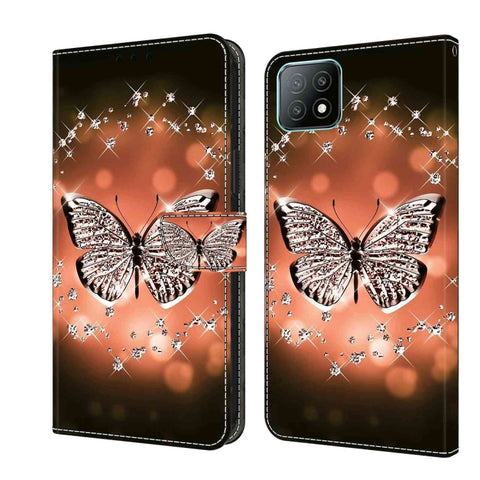 Crystal 3D Shockproof Protective Leather Phone Case, For Samsung Galaxy A53, For Samsung Galaxy A03s