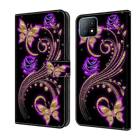 Crystal 3D Shockproof Protective Leather Phone Case, For Samsung Galaxy A53, For Samsung Galaxy A03s