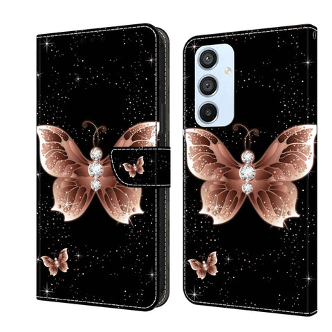 Crystal 3D Shockproof Protective Leather Phone Case, For Samsung Galaxy A34 5G, For Samsung Galaxy A54 5G