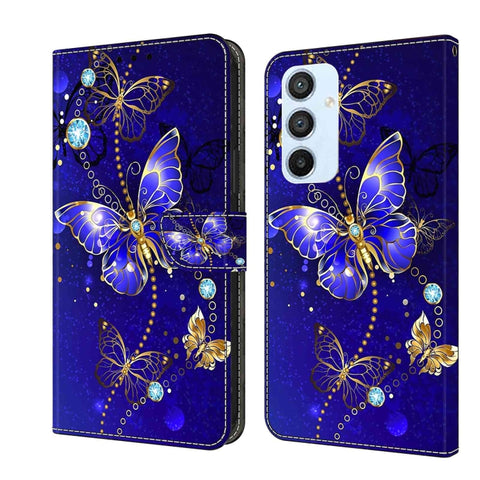 Crystal 3D Shockproof Protective Leather Phone Case, For Samsung Galaxy A34 5G, For Samsung Galaxy A54 5G