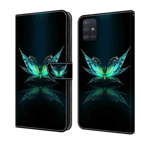 Crystal 3D Shockproof Protective Leather Phone Case, For Samsung Galaxy A21s, For Samsung Galaxy A71 4G