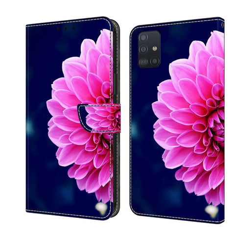 Crystal 3D Shockproof Protective Leather Phone Case, For Samsung Galaxy A21s, For Samsung Galaxy A71 4G