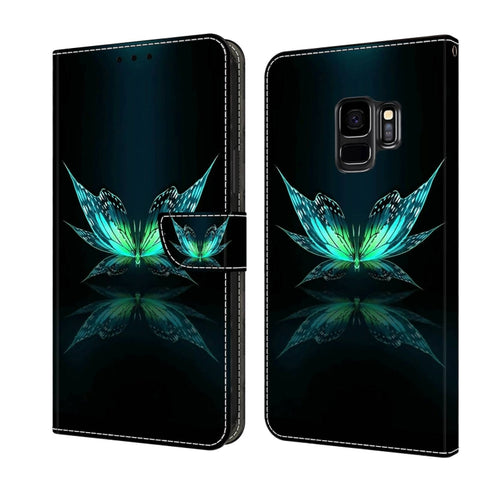 Crystal 3D Shockproof Protective Leather Phone Case, For Samsung Galaxy S9, For Samsung Galaxy S8+
