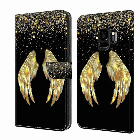 Crystal 3D Shockproof Protective Leather Phone Case, For Samsung Galaxy S9, For Samsung Galaxy S8+