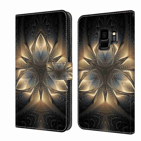 Crystal 3D Shockproof Protective Leather Phone Case, For Samsung Galaxy S9, For Samsung Galaxy S8+