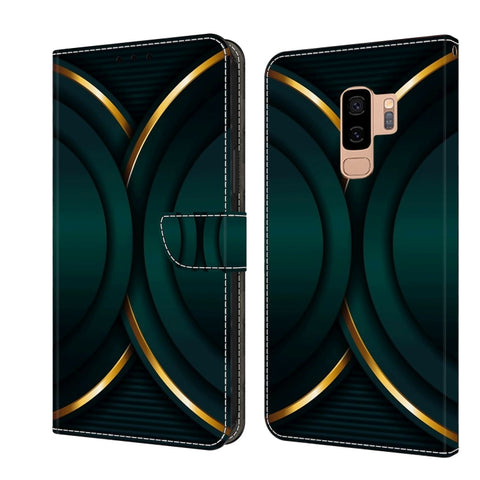 Crystal 3D Shockproof Protective Leather Phone Case, For Samsung Galaxy S10, For Samsung Galaxy S9+