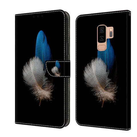 Crystal 3D Shockproof Protective Leather Phone Case, For Samsung Galaxy S10, For Samsung Galaxy S9+