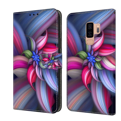 Crystal 3D Shockproof Protective Leather Phone Case, For Samsung Galaxy S10, For Samsung Galaxy S9+